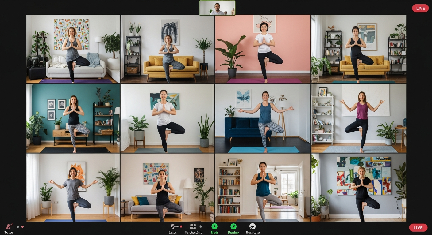 Живое групповое занятие